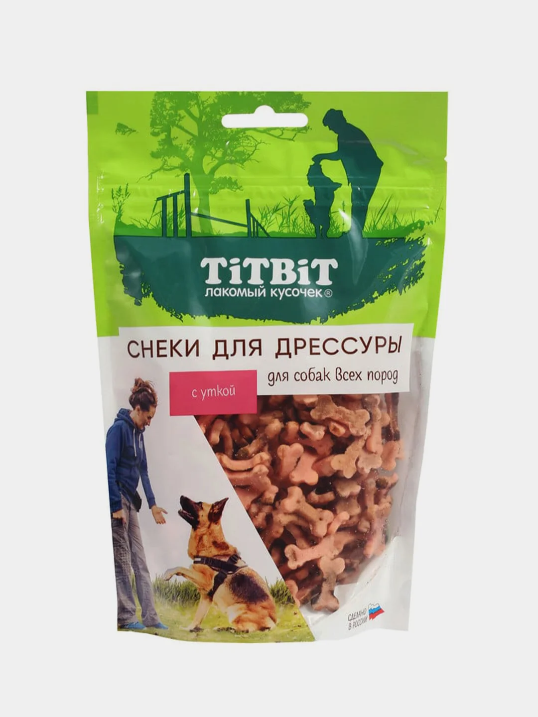 Снеки для дрессуры собак TiTBiT, для всех пород, 100 г