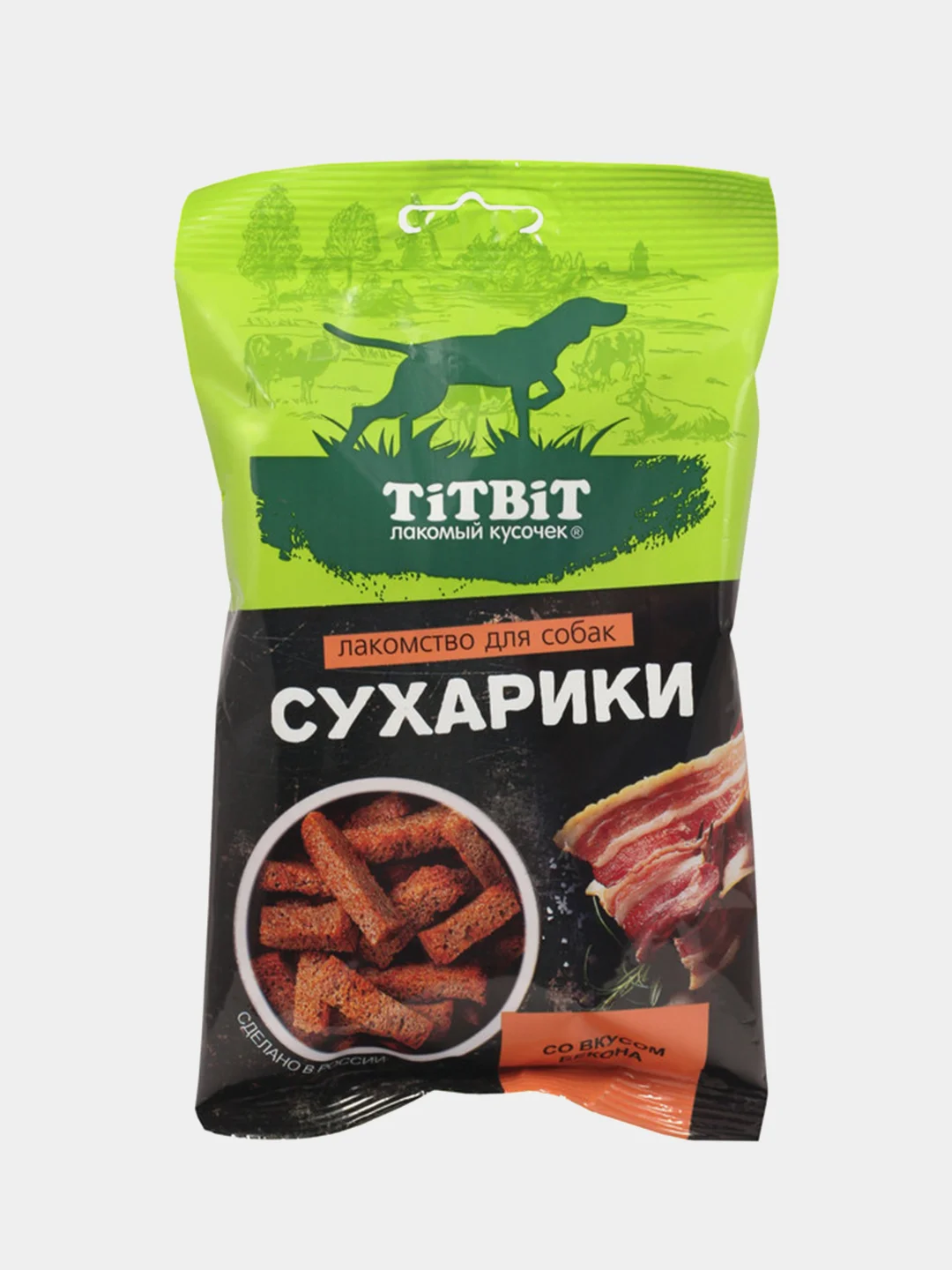 Сухарики для собак TiTBiT лакомство, 55 г