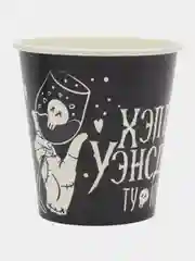 Черный одноразовая посуда уэнздей, стаканы венсдей, тарелки венздей, скатерть, салфетки, адамс