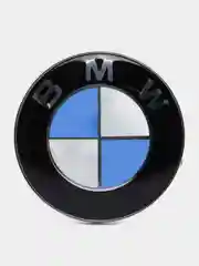 Эмблема BMW 82 мм (бмв) на капот и крышку багажника сменная заглушка 82 мм