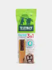 Лакомство для собак мелких и средних пород TiTBiT ДЕНТАЛ 3в1, с облепихой, 110г