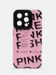 Чехол для айфона Pink на iPhone 11, 12, 13, 14, 15, Pro, Pro Max, Plus, Mini