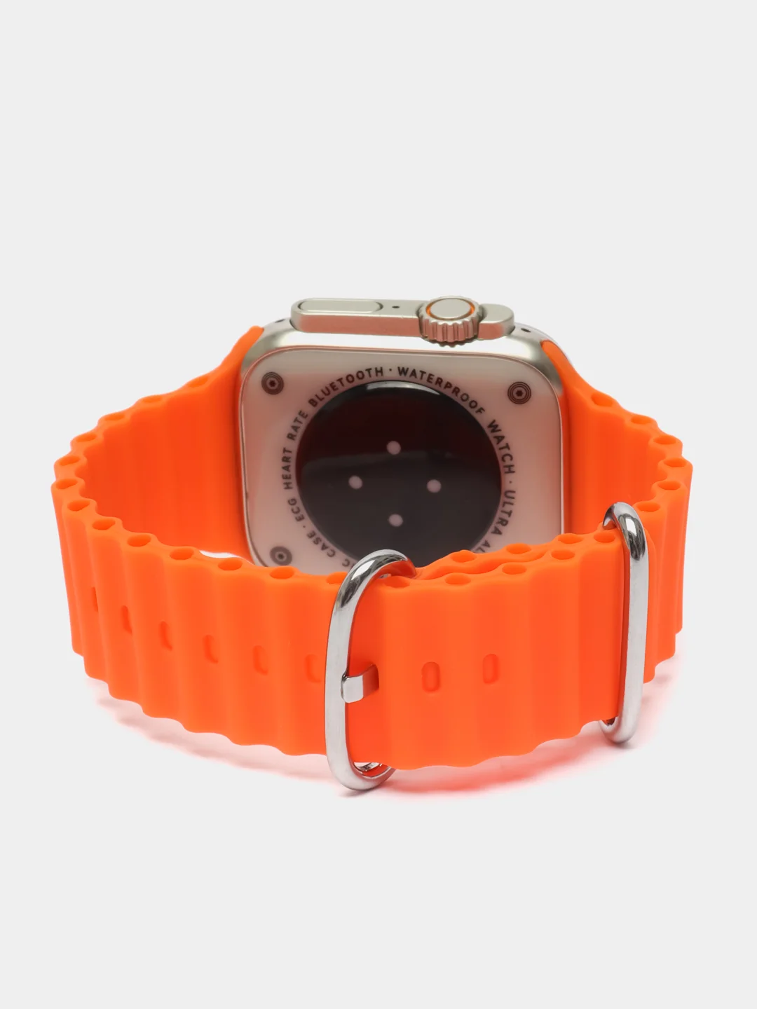 Оранжевый умные смарт-часы Smart Watch T800 Ultra, T900 Ultra, 49 мм, звонки, уведомления