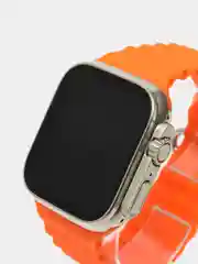 Оранжевый умные смарт-часы Smart Watch T800 Ultra, T900 Ultra, 49 мм, звонки, уведомления