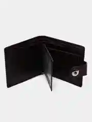 Черный кошелек мужской, портмоне