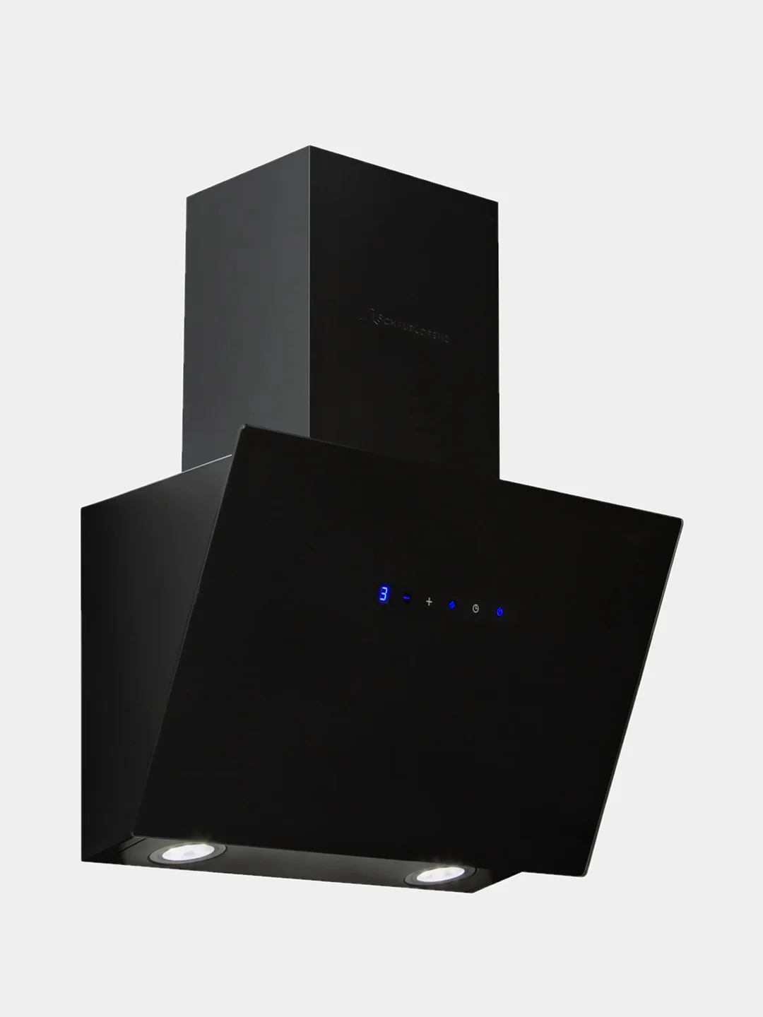 Вытяжка для кухни наклонная Schaub Lorenz SLD DY5107, 50 см, черное стекло