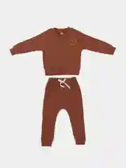 Коричневый детский костюм для мальчика, для девочки/ Детский костюм двойка