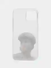 Алый прозрачный чехол для iPhone 15/14/13/12/11/Pro/Max/Mini/Plus/Xr/Xs/X/7+/8/SE, с принтом