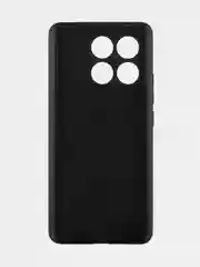 Черный чехол для Xiaomi Poco X6 Pro/ Redmi K70E силиконовый BROSCORP матовый/ прозрачный тонкий