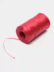Багровый полипропиленовые нитки для мочалок / Пряжа для вязания мочалок / Полипропилен