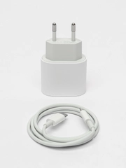 Блок питания для iPhone 35W, 20W c кабелем, Type-C, Type-C-Lightning, быстрая зарядка