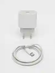 Белый блок питания для iPhone 35W, 20W c кабелем, Type-C, Type-C-Lightning, быстрая зарядка