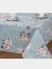 Голубой ткань рогожка( хлопок) для пошива скатертей и полотенец, отрезы, разные расцветки