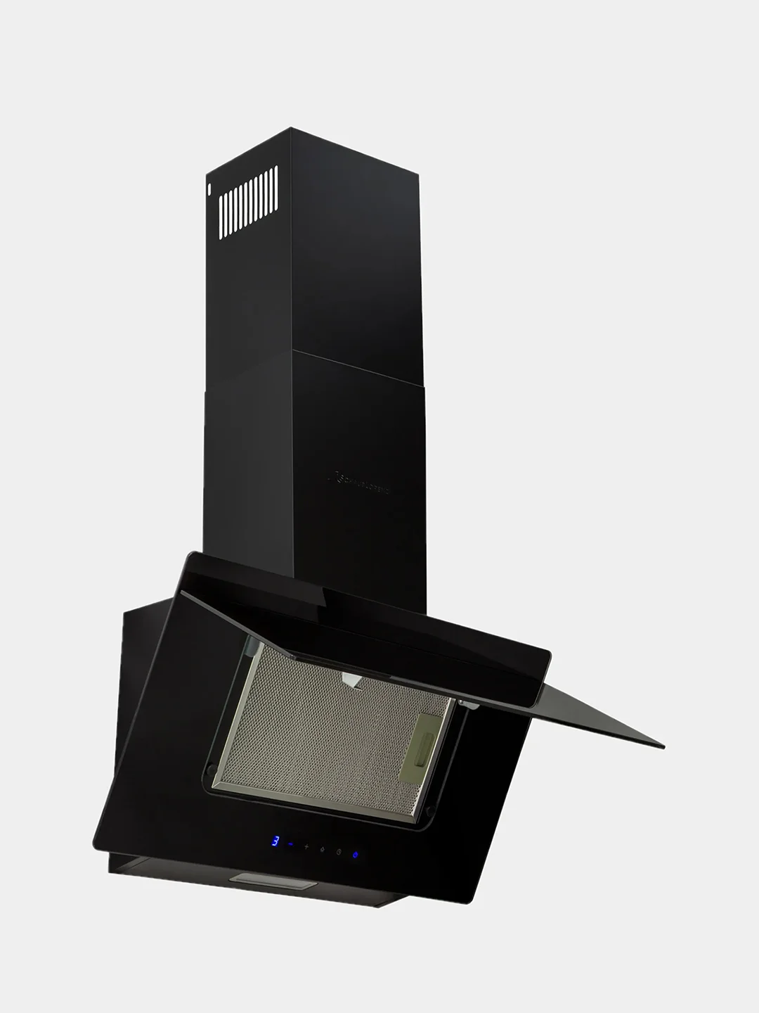 Вытяжка кухонная наклонная Schaub Lorenz SLD DY5227, 60 см, двойное черное стекло