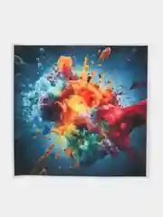Фиолетовый термонаклейка, нашивка, заплатка, наклейка на одежду, футболку,  подарок
