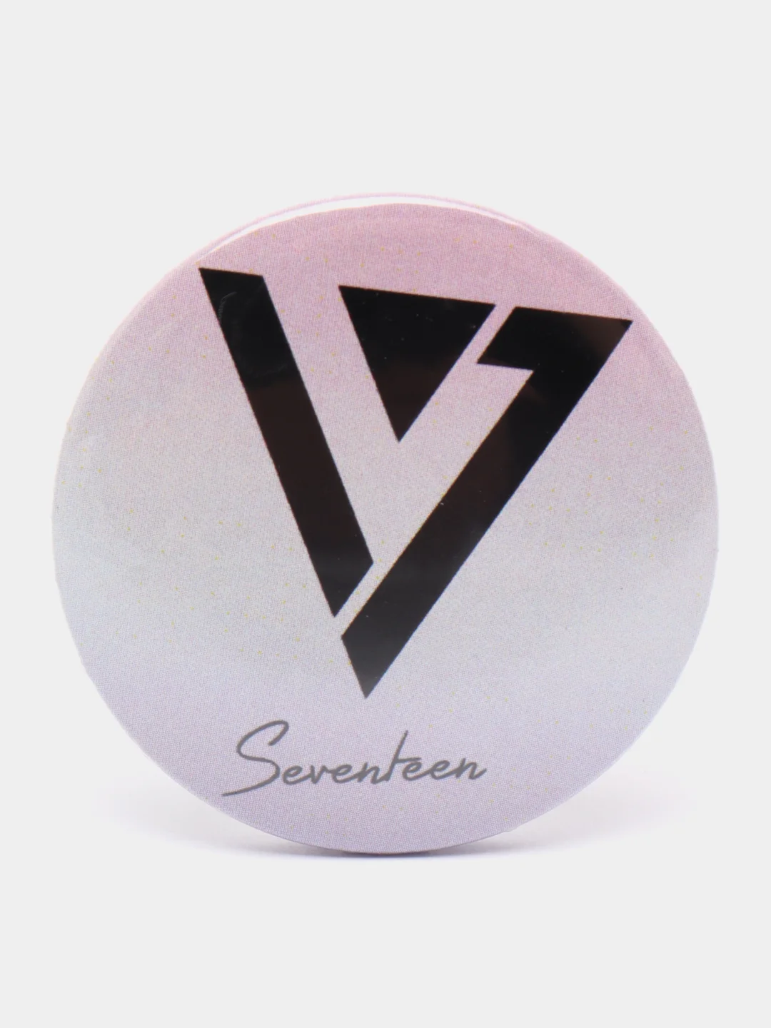 Розовый значок Севентин, Seventeen, Kpop, кпоп, значок на рюкзак, металлический значок