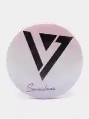 Розовый значок Севентин, Seventeen, Kpop, кпоп, значок на рюкзак, металлический значок