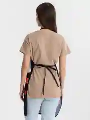 Черный фартук кухонный подарочный оригинальный / подарок на любой праздник