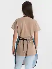 Алый фартук кухонный подарочный оригинальный / подарок на любой праздник