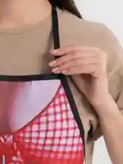 Бордовый фартук кухонный подарочный оригинальный / подарок на любой праздник
