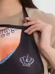 Серебряный фартук кухонный подарочный оригинальный / подарок на любой праздник