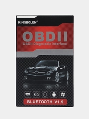 Автосканер диагностический ELM327 v1.5 OBD2 Bluetooth ЕЛМ 327 1.5 Chip PIC 18F25k80