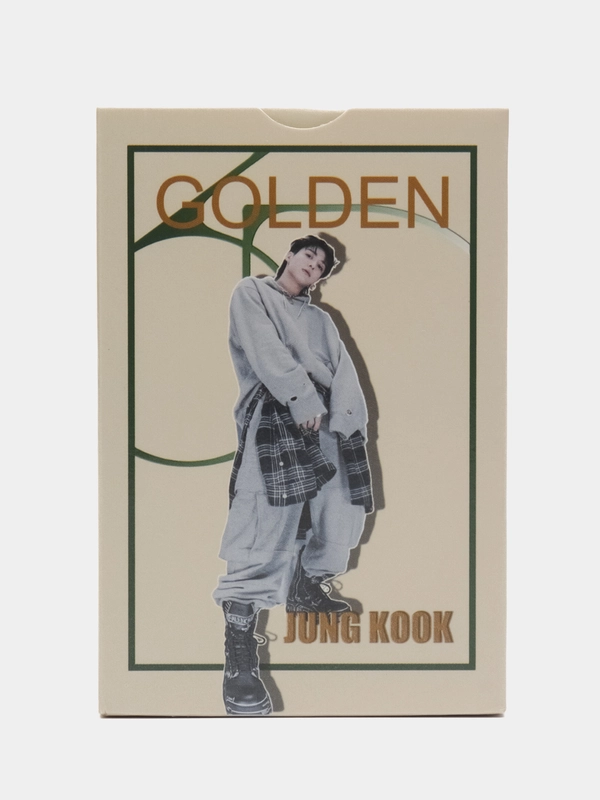 Карточки JUNG KOOK, BTS, "GOLDEN", 55 штук