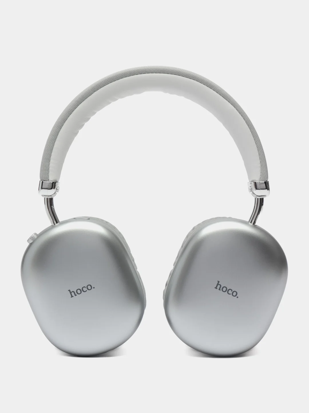Серебряный наушники беспроводные Hoco W35 MAX Joy, полноразмерные, Bluetooth