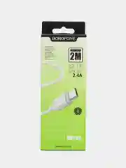 Кабель зарядный Borofone BX14 1, 2, 3 метра