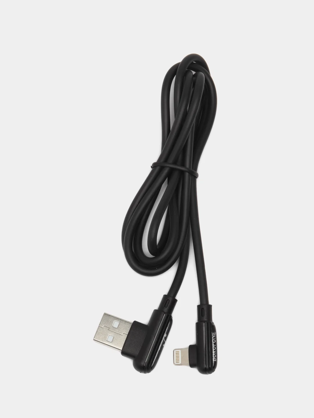 Кабель BOROFONE BX58 Г-образный,Lightning,Micro USB,Type-C. 1m. Черный