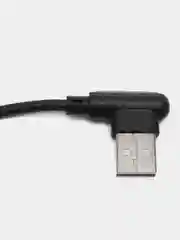 Кабель BOROFONE BX58 Г-образный,Lightning,Micro USB,Type-C. 1m. Черный