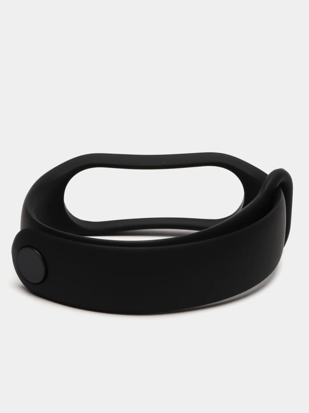 Черный ремешок для Xiaomi Mi Band 7 / Mi Band 6 / Mi Band 5