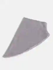 Бежевый манишка из велюра
