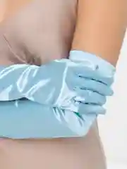 Ледяной атласные перчатки, удлиненные, выше локтя, 16 цветов