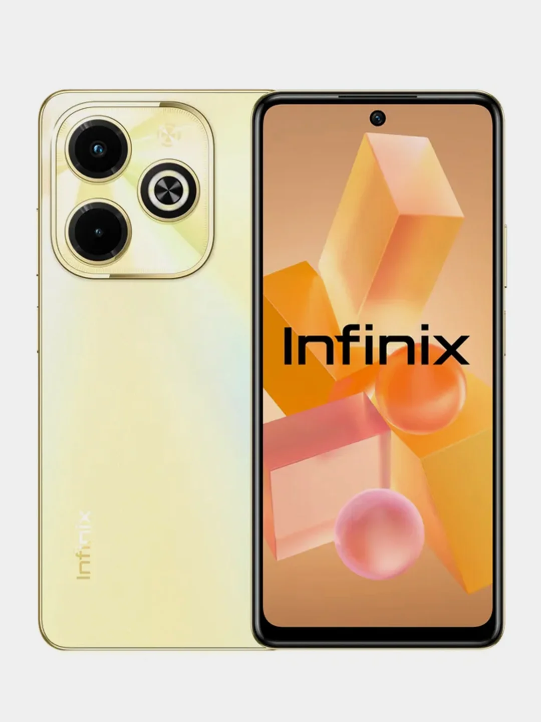 Золотой смартфон Infinix Hot 40i 8/128 Gb