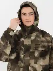 Приглушённый хаки костюм мужской, камуфляжный, тактический, летний