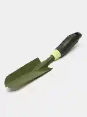 Зеленый совок посадочный узкий, эргономичная ручка
