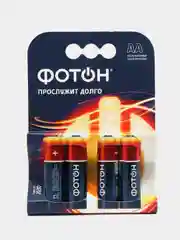 ФОТОН, алкалиновые батарейки, на блистере, АА, 4 шт