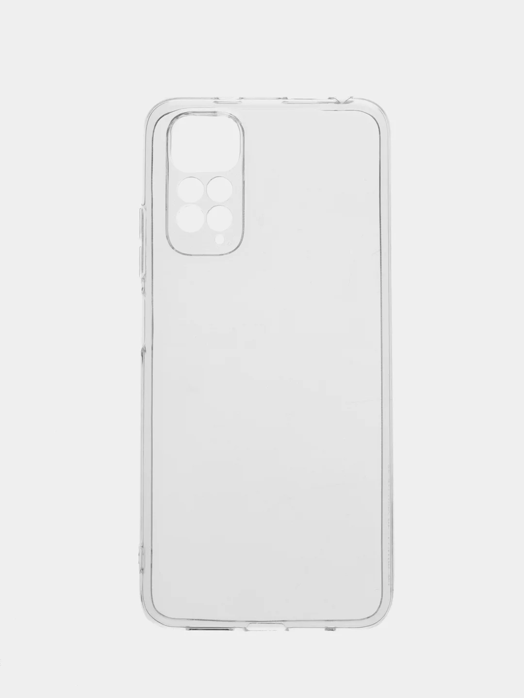 Прозрачный чехол Xiaomi Redmi Note 11 4G, Redmi Note 11S, прозрачный, силиконовый