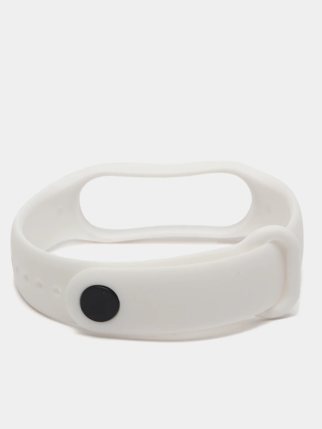 Белый ремешок для Xiaomi Mi Band 7 / Mi Band 6 / Mi Band 5