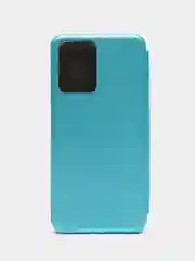 Голубой чехол-книжка для Xiaomi Redmi Note 12 5G / Poco X5 5G (Сяоми Редми Ноте 12 и Поко Х5)