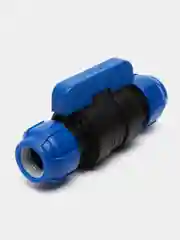 ПНД Кран шаровой компрессионный цанга-цанга разборный 32*32 и 20*20