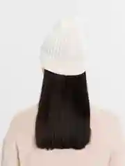 Белый шапка бини женская