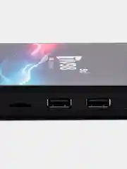 Черный медиаплеер Смарт ТВ, 2 ГБ/16 ГБ, Wi-Fi 5G, приставка Android для телевизора, с 8К