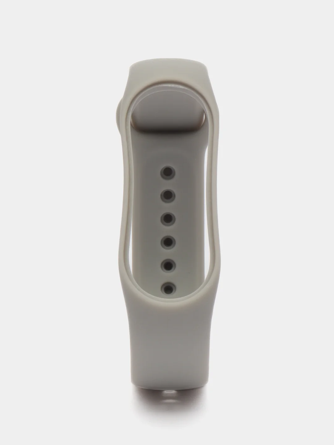 Серый ремешок для Xiaomi Mi Band 7 / Mi Band 6 / Mi Band 5