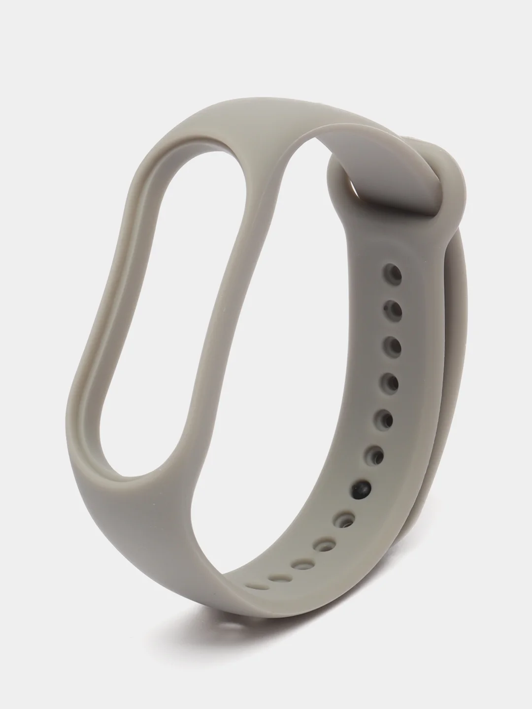Серый ремешок для Xiaomi Mi Band 7 / Mi Band 6 / Mi Band 5