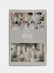 Белый k-pop Stray kids карточки cтрей кидс, карты стрэй кидс кпоп, карты для коллекционирования