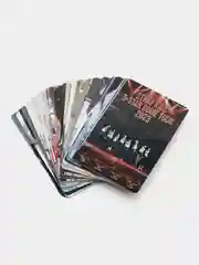 Желтый k-pop Stray kids карточки cтрей кидс, карты стрэй кидс кпоп, карты для коллекционирования