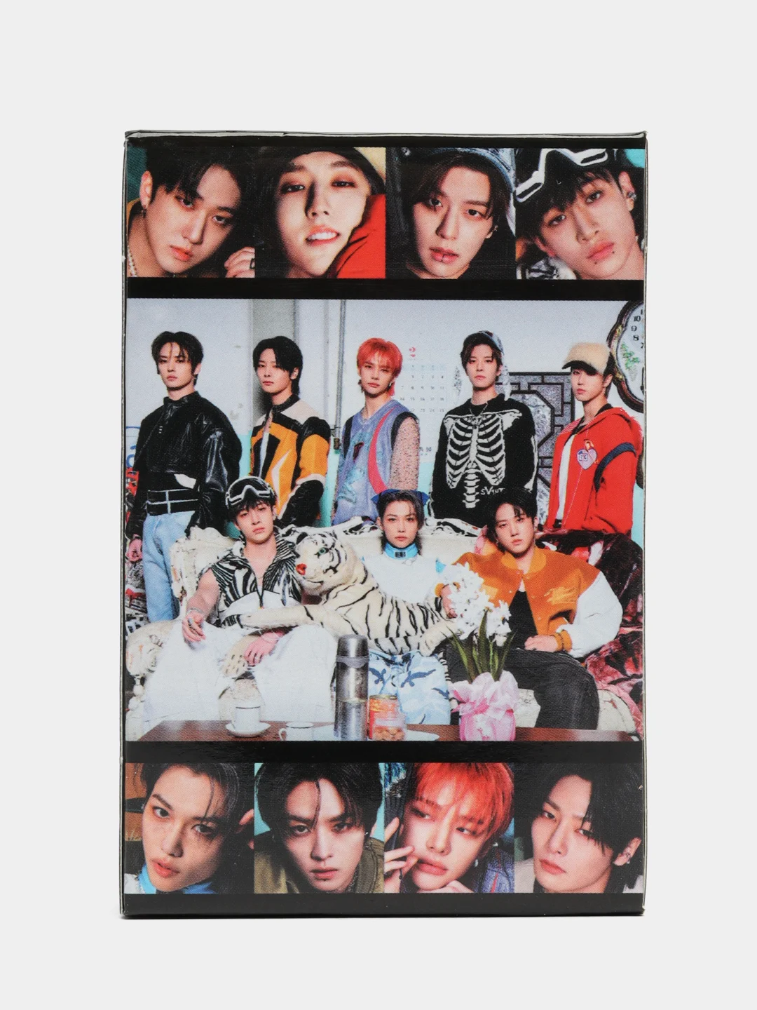 Красный k-pop Stray kids карточки cтрей кидс, карты стрэй кидс кпоп, карты для коллекционирования