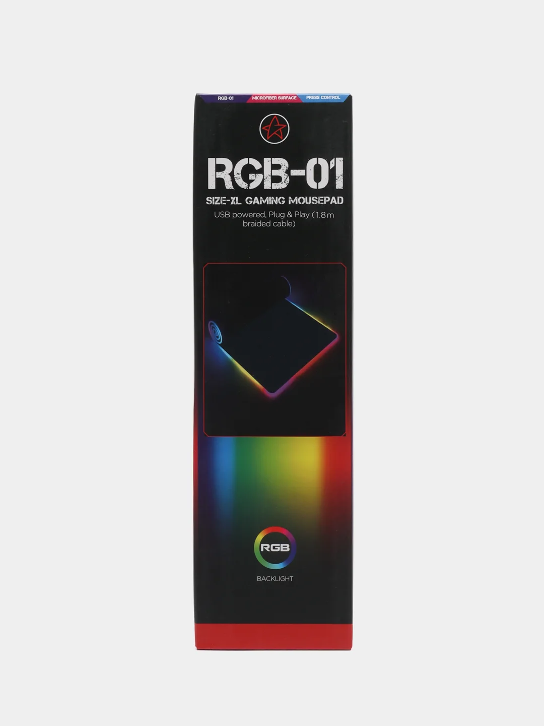 Коврик для мышки, rgb с подсветкой, светящийся коврик под клавиатуру, подарок на Новый год